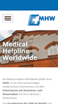 Mobile Screenshot of medical-helpline.com